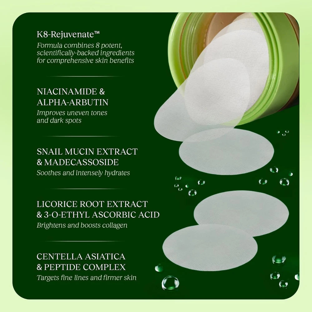 Snail Mucin Toner Pads