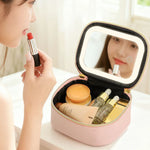 Mini LED Lighted Makeup Bag
