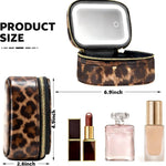 Mini LED Lighted Makeup Bag