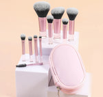 Portable Mini Makeup Brush Set