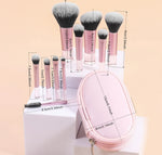 Portable Mini Makeup Brush Set