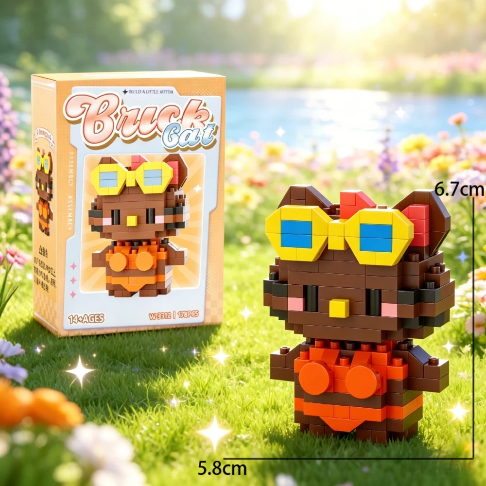 Kitty Building Block Set