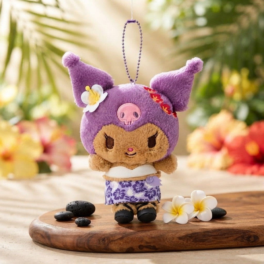 Kawaii Kitty Plush Keychain