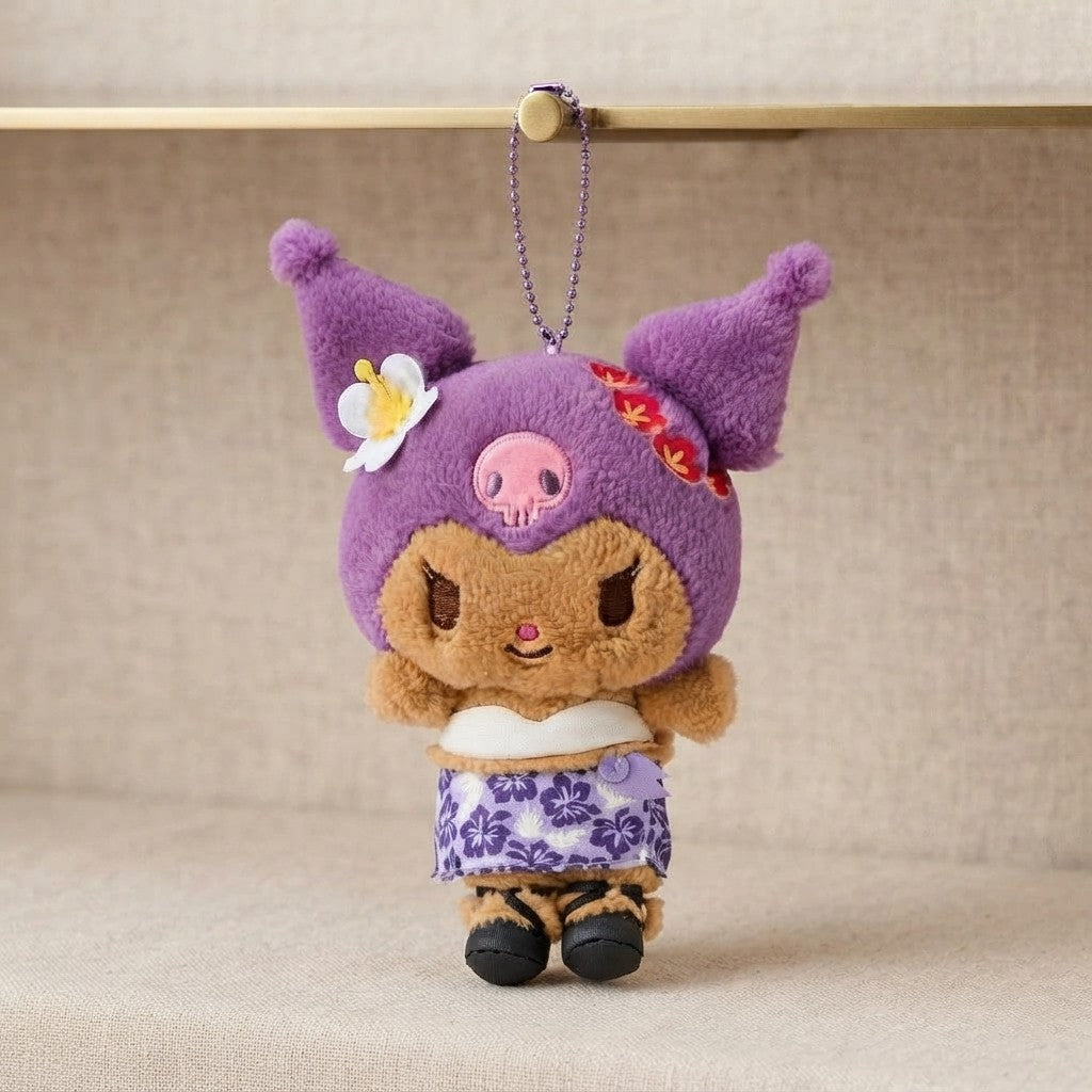 Kawaii Kitty Plush Keychain